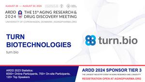 Announcing Turn Biotechnologies as Tier 3 Sponsor of ARDD 2024