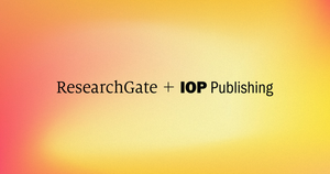 IOP Publishing and ResearchGate partner to make academic content more visible