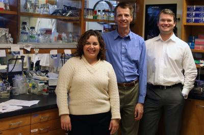 Rubi Figueroa-Teran, Claus Tittiger, and Dan Langford, University of Nevada, Reno 