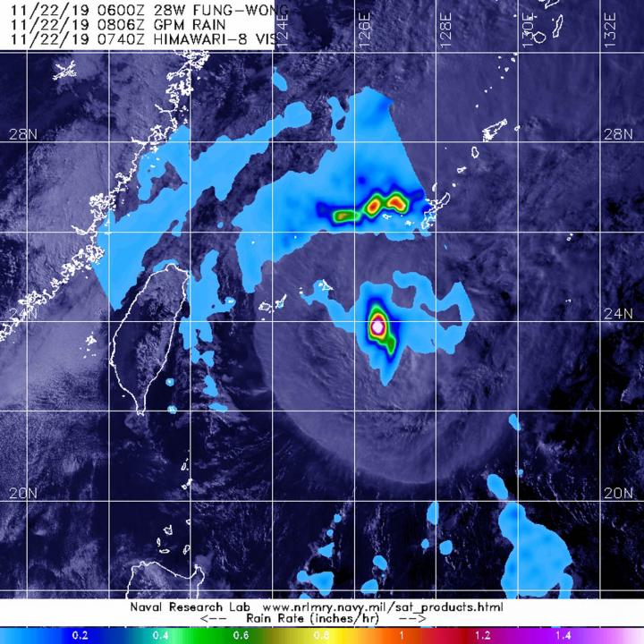 GPM Image of Fung-Wong