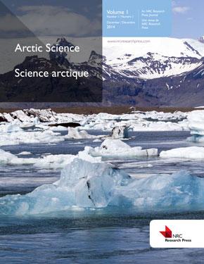 <i>Arctic Science</i> Journal Cover