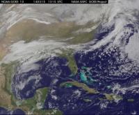 Satellite Movie Shows a Mid-Atlantic St. Patrick's Day Snow