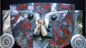 Red paint on 1,000-year-old gold mask from Peru contains human blood proteins