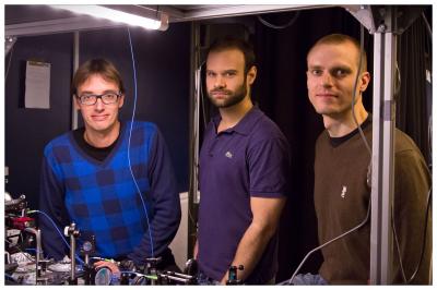 Peter Lodahl, David Garcia and Søren Stobbe, Niels Bohr Institute