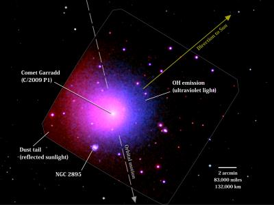 NASA's Swift Sees Comet Garradd