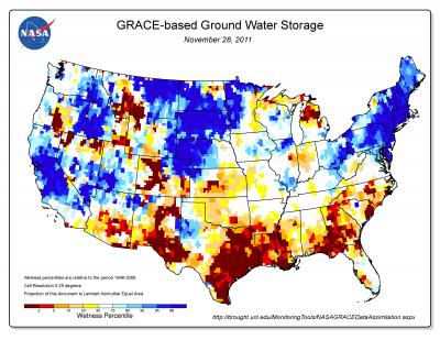 New Groundwater and Soil Moisture Drought Indicator Maps