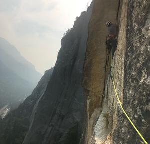 Yosemite climber