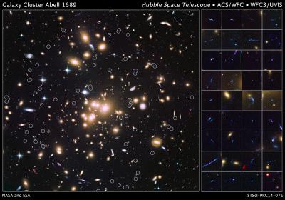 Magnification Power of the Giant Custer of Galaxies Abell 1689 Used to Find 58 Remote Galaxies