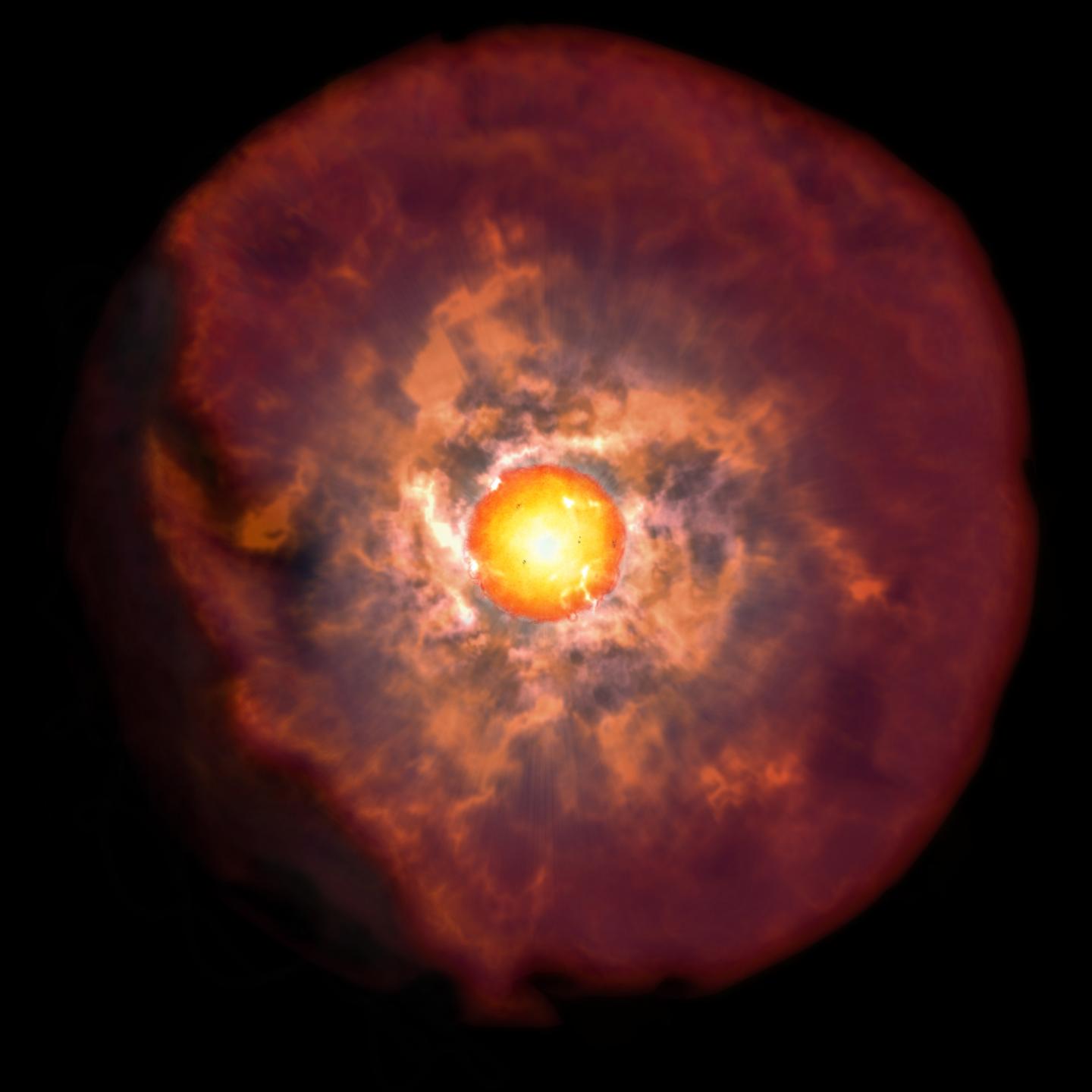 Red Supergiant Before Explosion