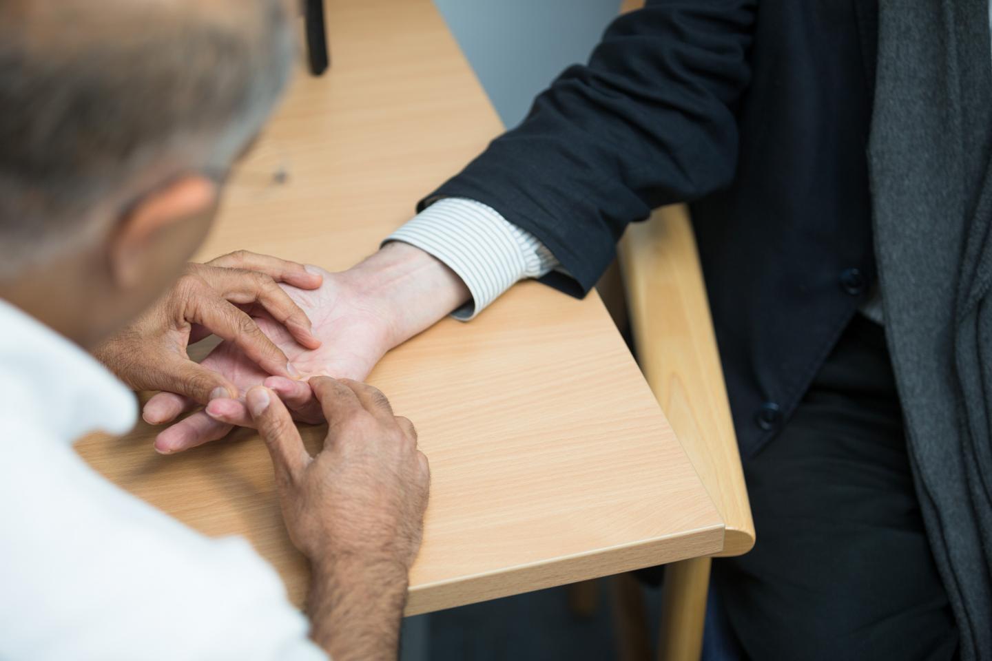 Dupuytren's Disease Hand Examination
