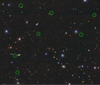 Location of Emission Line Galaxies
