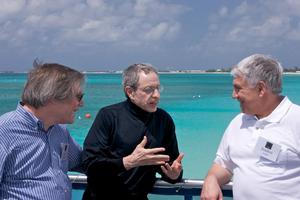 Alan Guth, Robert Lawrence Kuhn and Andrei Linde