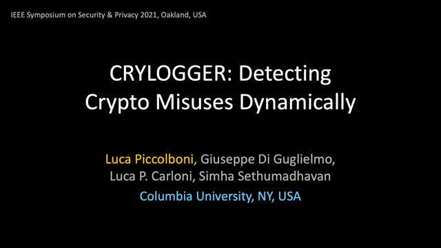 Video 1 -Brief Introduction to CRYLOGGER