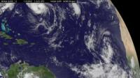 Satellite Animation of 3 Atlantic Storms