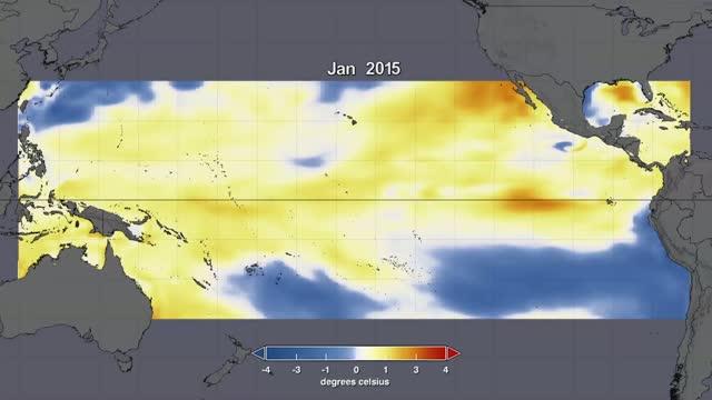 El Ni&ntilde;o Rainfall and Ocean Temperature Visualizations