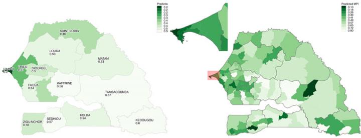 Poverty Map of Senegal
