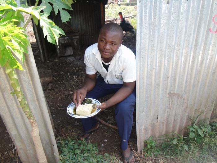 School lunch in Kenya