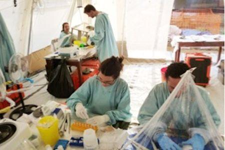Ebola Science Station, West Africa