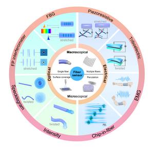 Categorization of wearable fiber sensors