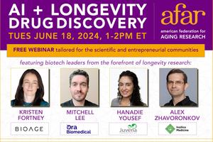 AI for Longevity Drug Discovery Webinar - June 18 2024