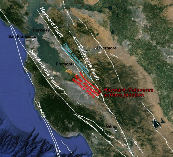 Bay Area Fault Map