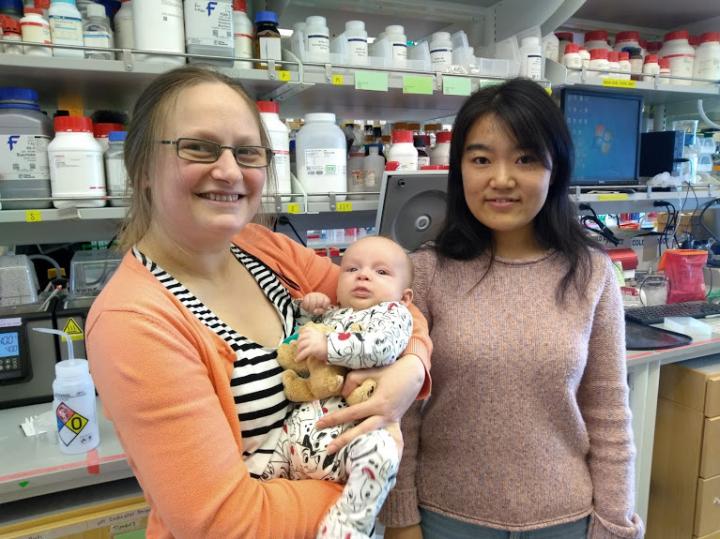 Anastassia A. Vorobieva, Her Baby, and Jiayi Dou