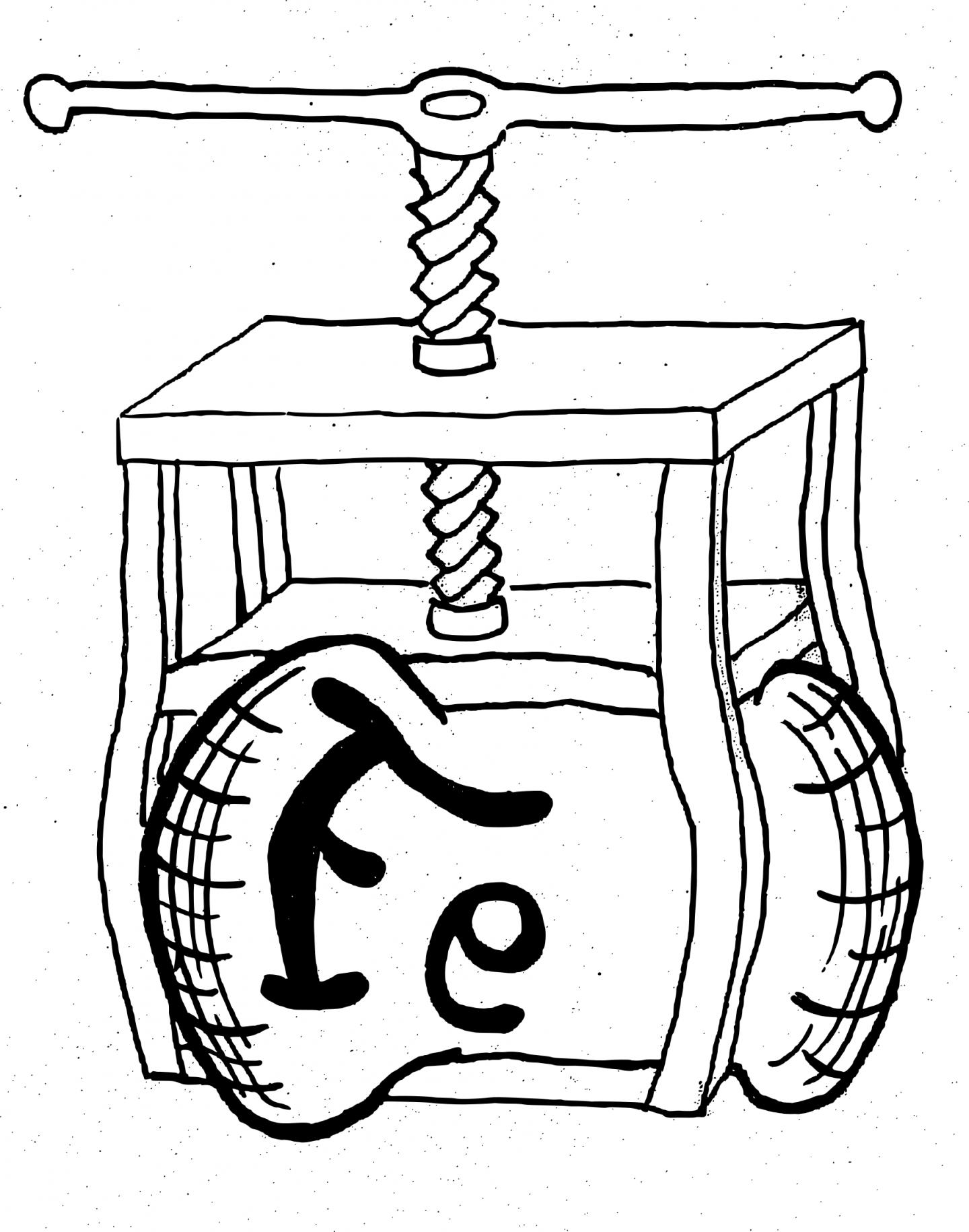 Iron Atom under Strain