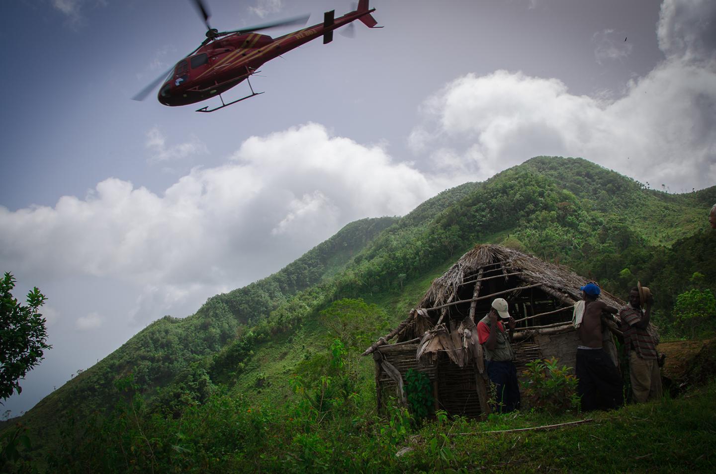 Grand Bois Mountain in Haiti