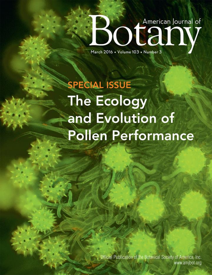 <American Journal of Botany</i> Special Issue Cover