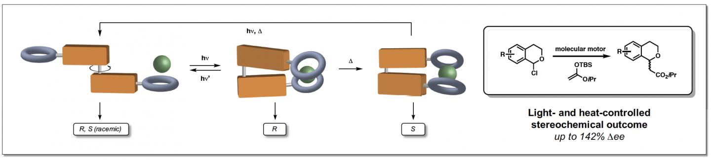 The Use of Molecular Motors for Stereodivergent Anion Binding Catalysis