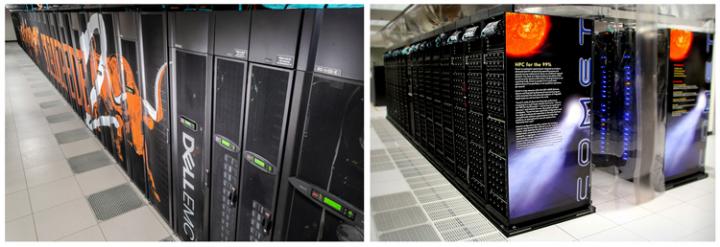 Stampede2 and Comet Supercomputers