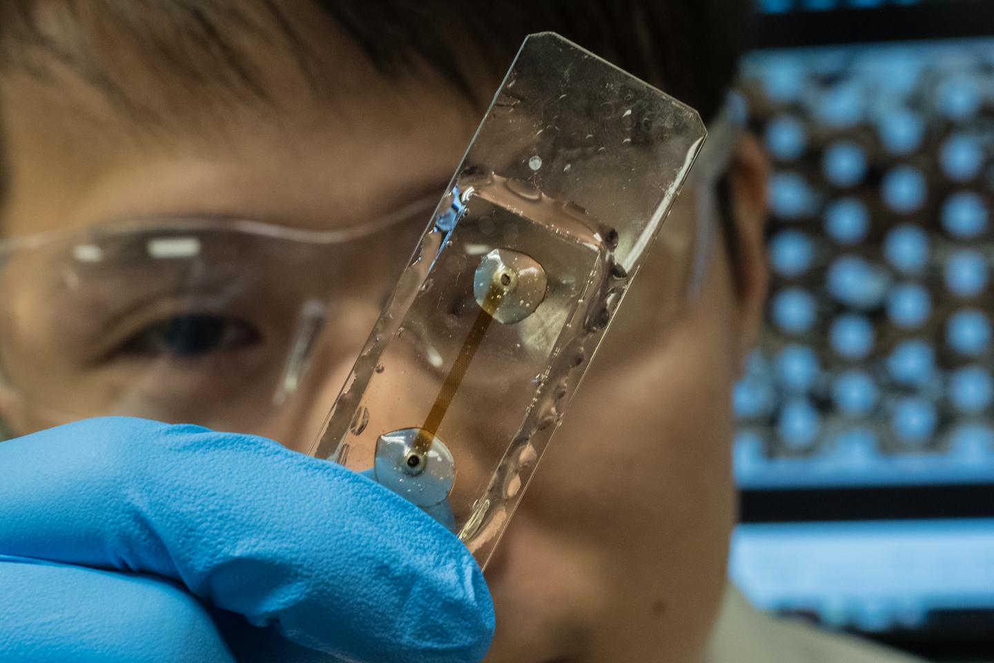 Graduate student Yu-Jiun Lin, Rice University 