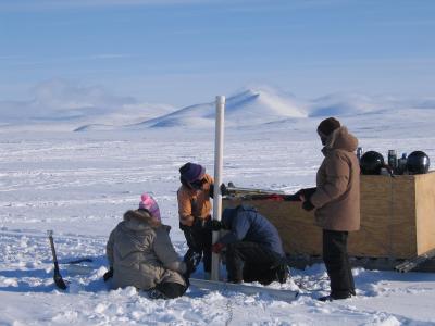 Arctic Lake Sediment Core Study
