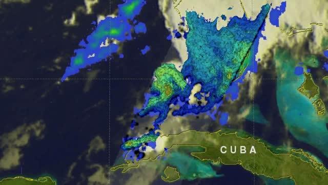 GPM Video of Rainfall Over Florida