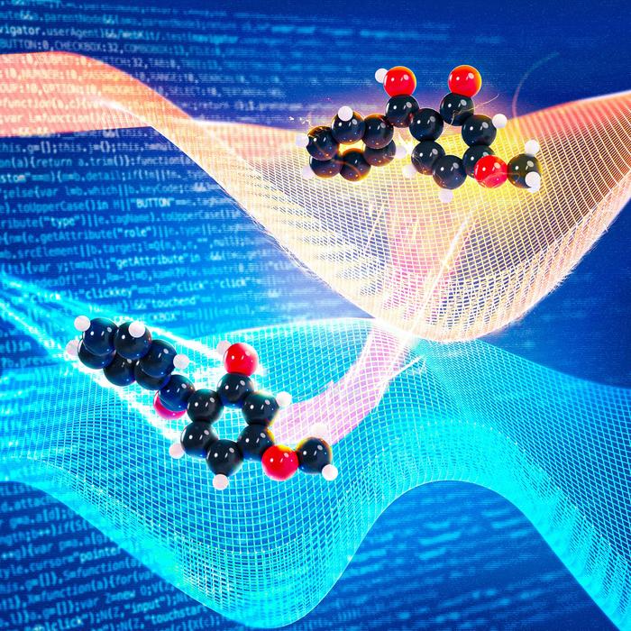 Computer image of quantum research