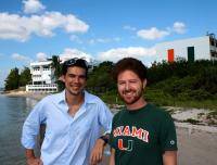 Coral Biologists Andrew Baker and Ross Cunning, University of Miami