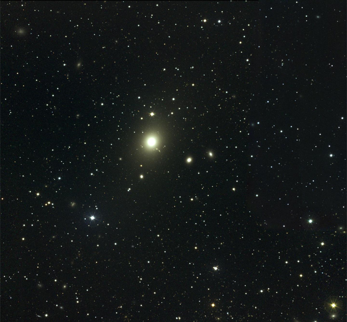 Central Part of the Virgo Cluster