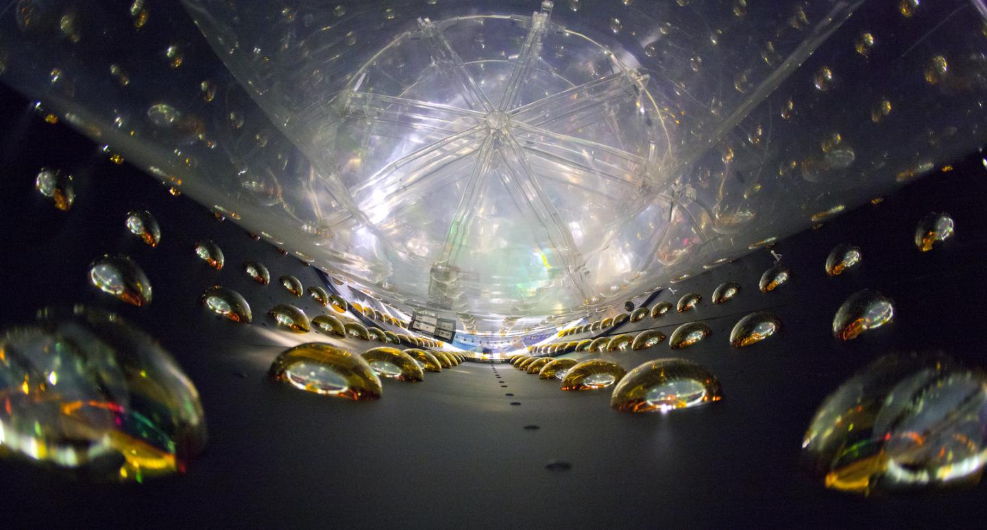 Inside a Daya Bay Detector
