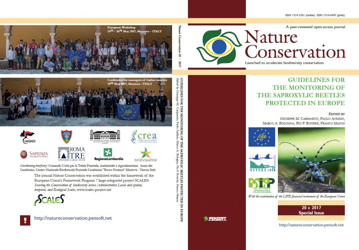 Cover of the <i>Nature Conservation</i>'s Special Issue