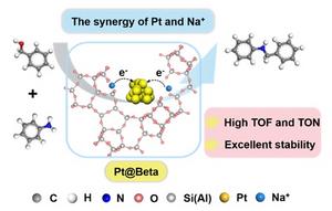 Synergistic Roles of Platinum Nanoparticles and Sodium Ions within Beta Zeolites in N-alkylation of Amines with Aromatic Alcohols