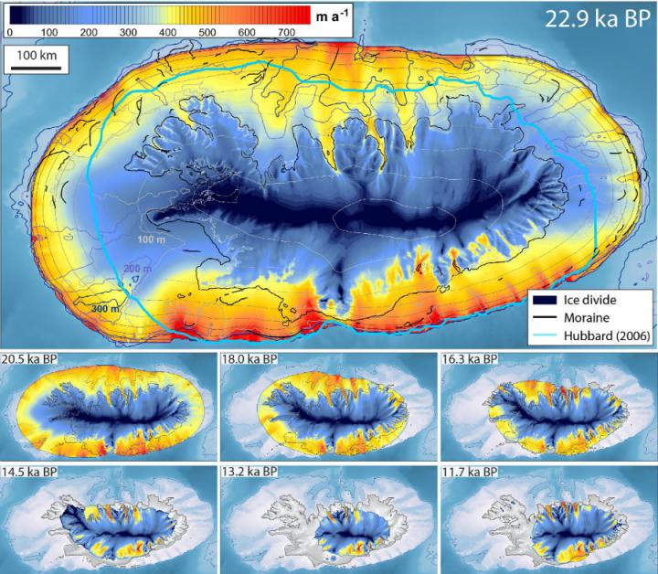 Climate change clues revealed by ice sheet co EurekAlert!
