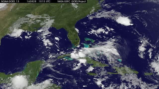GOES-East Video of TD08