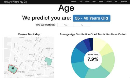 Screenshot of Social Media Audit Tool