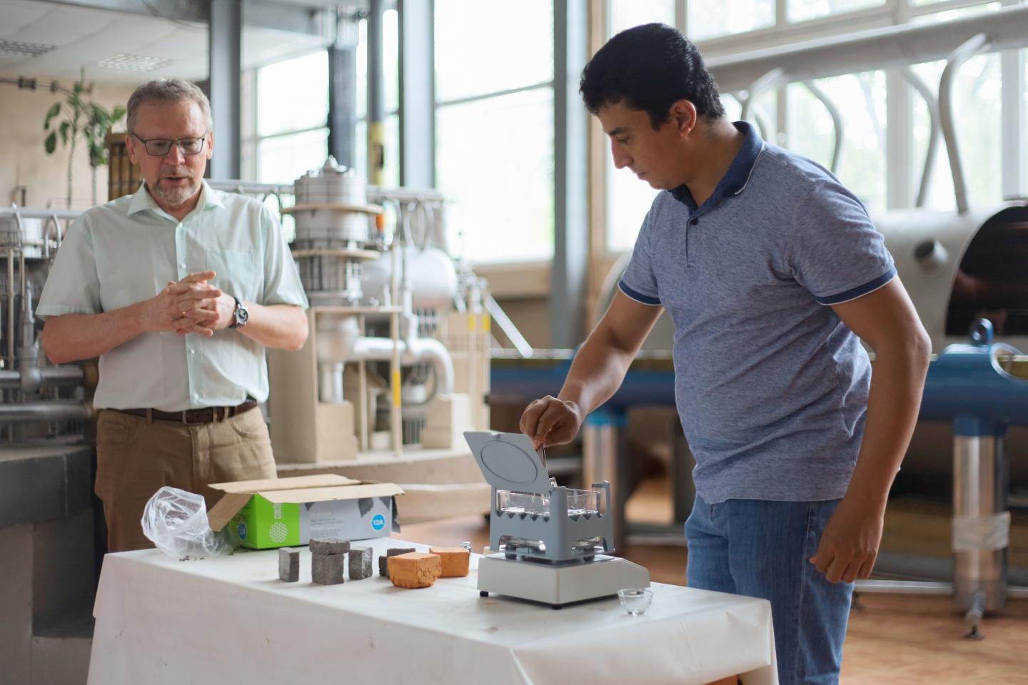 Oleg Tashlykov and Karem Makhmud