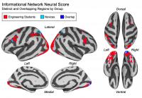Informational Network Neural Scores by Group
