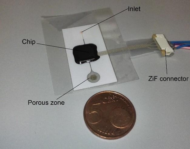 Sweat Sensor Prototype [IMAGE] | EurekAlert! Science News Releases