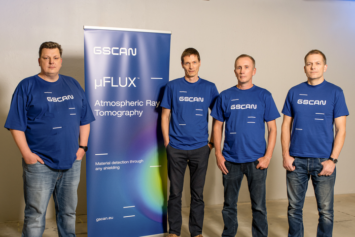 GScan -- founders Märt Mägi, Madis Kiisk, Hannes Plinte, Andi Hektor