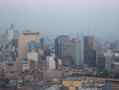 Haze Hangs OVer Mexico City