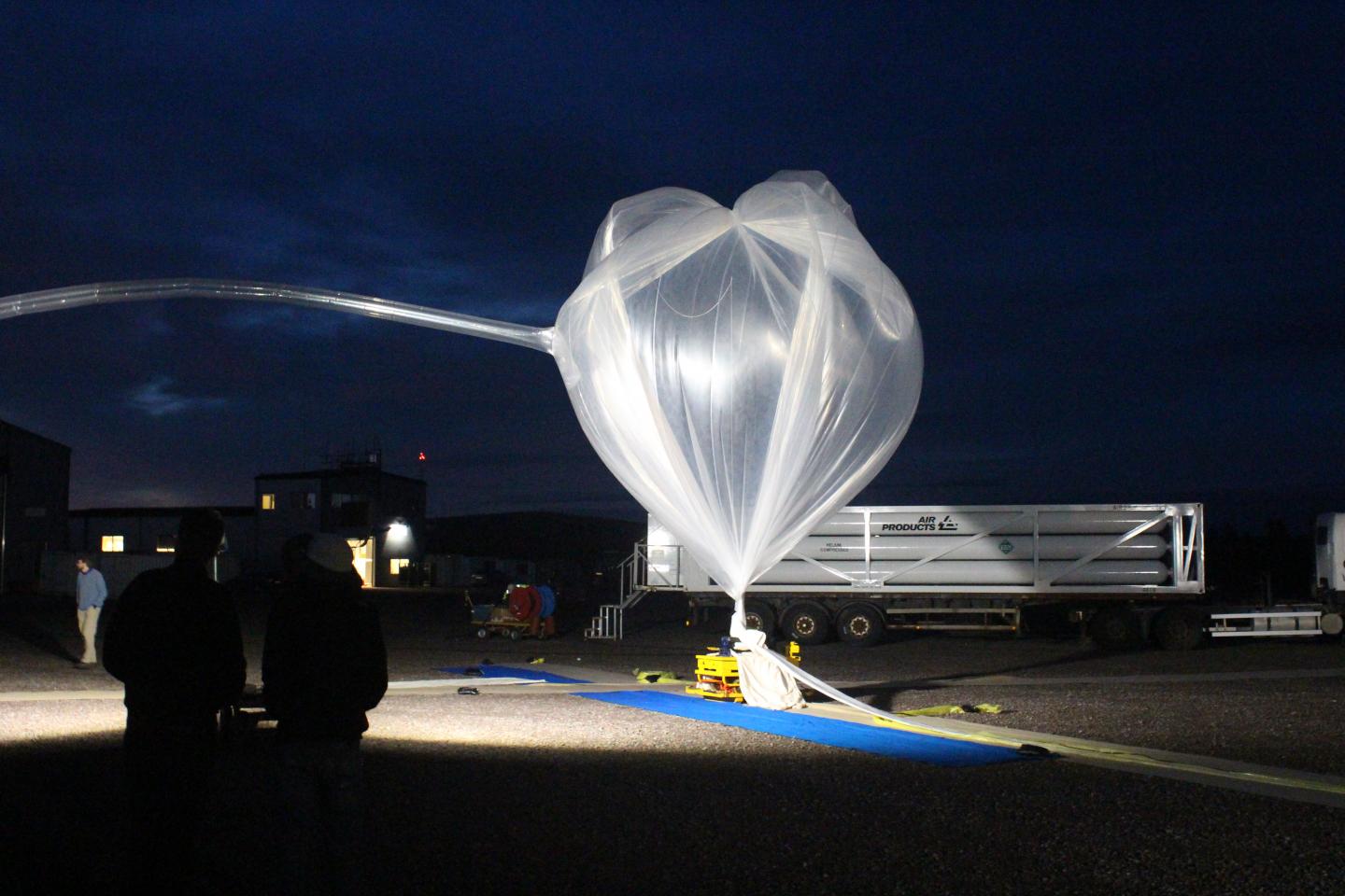 BARREL Balloon Prepared for Launch