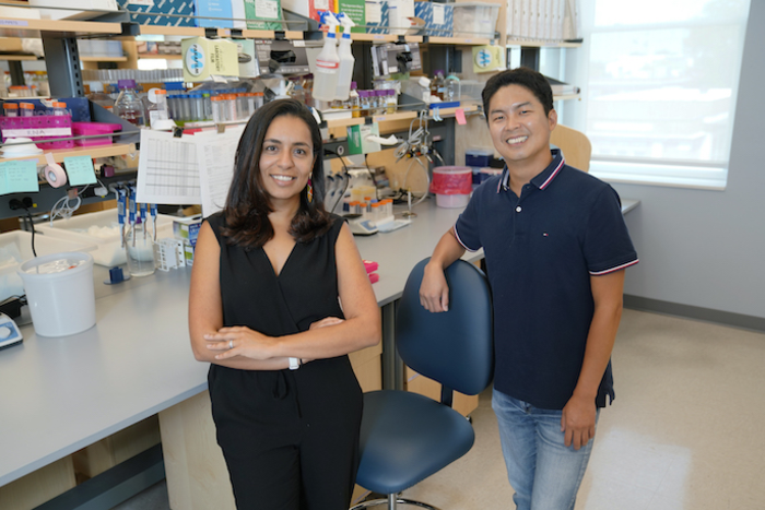 Mariana Byndloss and Woongjae Yoo